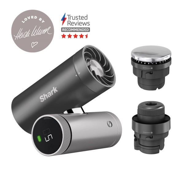 Shark FA022UK Grey ChillPill 3-in-1 Fan, Mist and InstaChill System