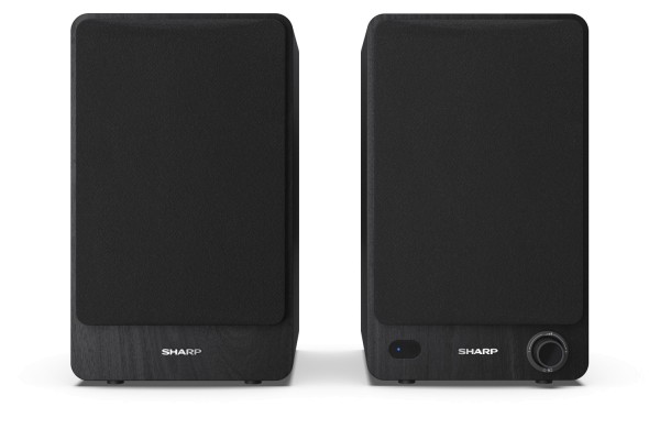 Sharp CP-SS30BK 2.0 Channel Bluetooth Bookshelf Speakers