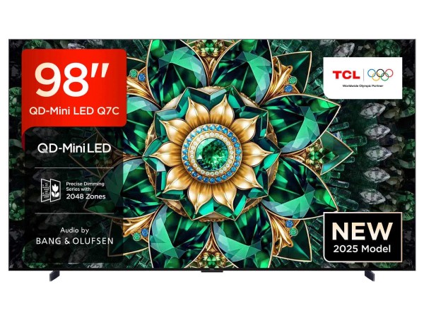 TCL 98Q7C-UK 98" 4K QD-Mini LED UHD Smart Google TV