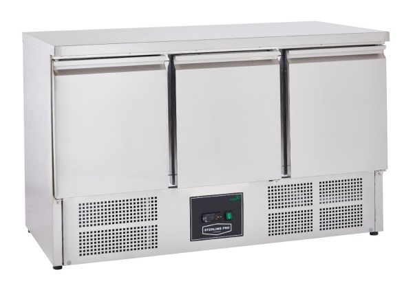Sterling Pro SPU305AS Cobus 137cm Wide 219L 3 Doors Counter Fridge