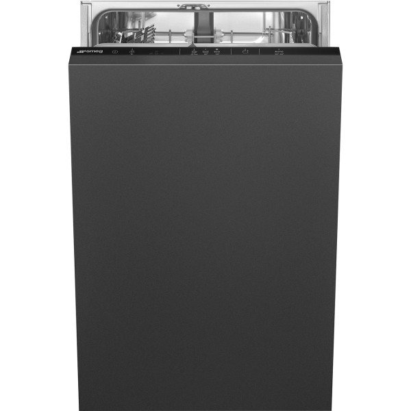 Smeg DI4522 45cm Fully Integrated Built-In Black Dishwasher