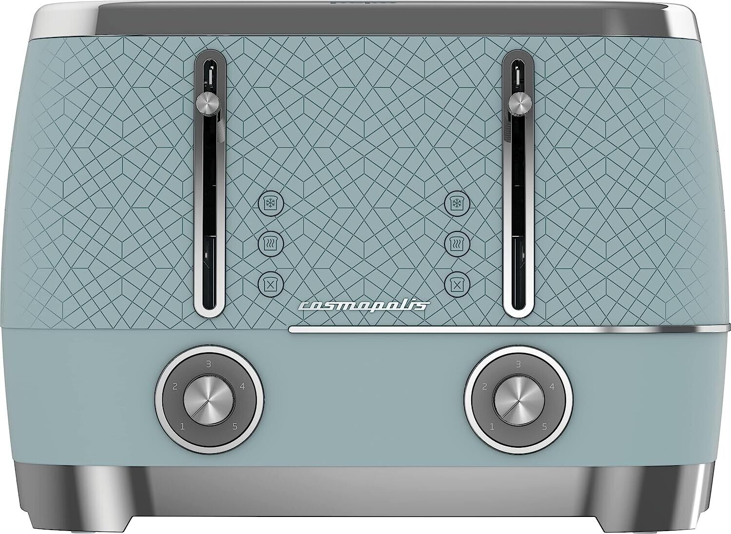 Beko TAM8402T Cosmopolis 4 Slice Toaster in Duck Egg Blue G Craggs Ltd