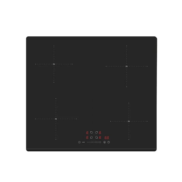 Teknix BITK260IHS 60cm Wide 4 Zone Slider Control Induction Hob