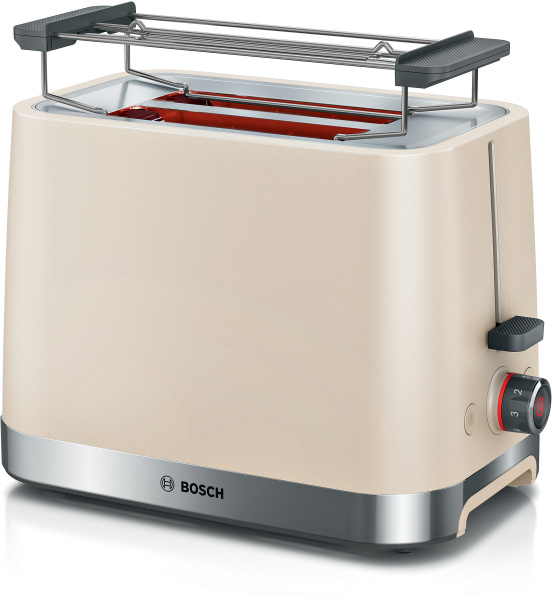 Bosch TAT4M227GB 2 Slice Compact Beige Toaster