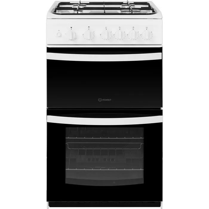 Indesit ID5G00KMW 50cm Wide Gas Cooker