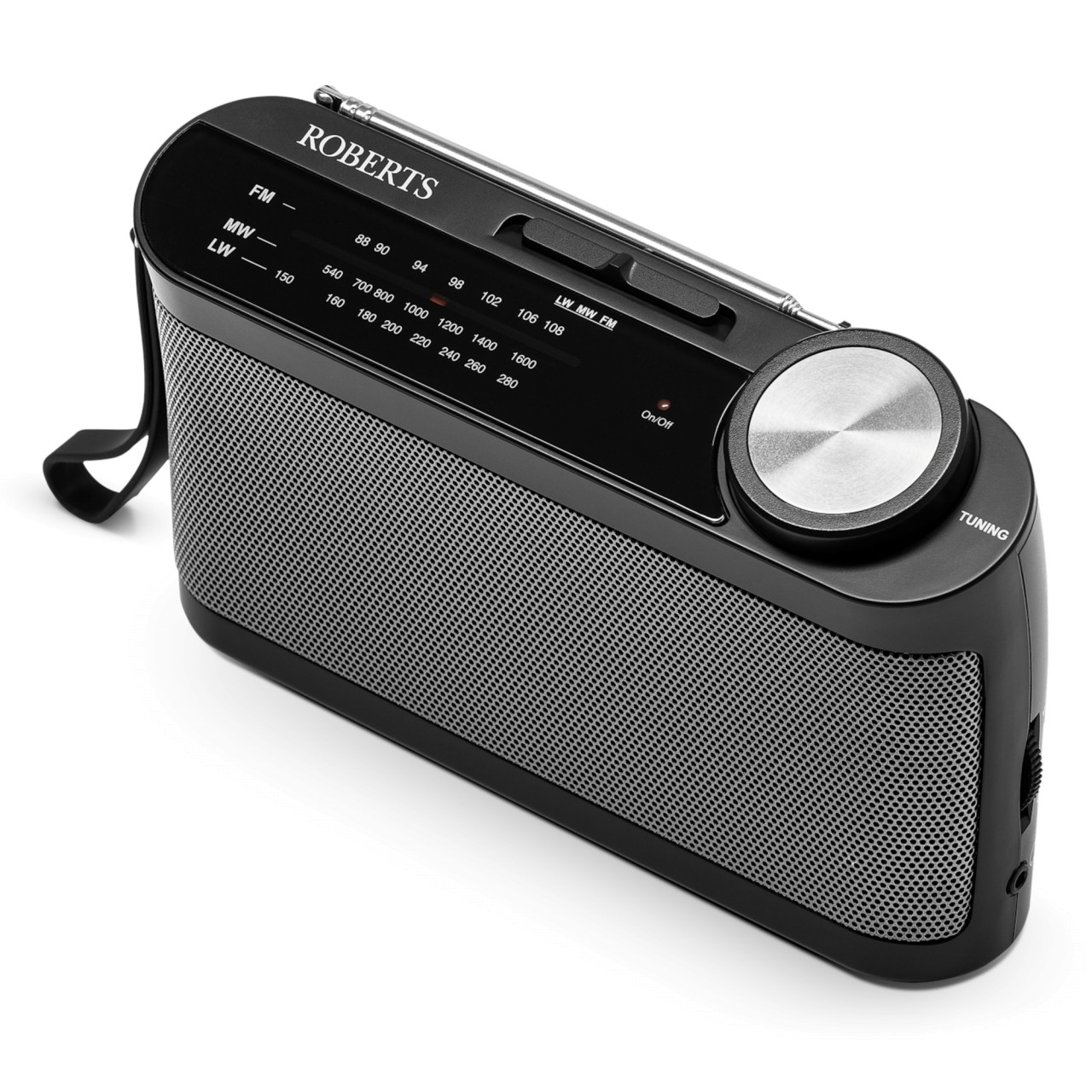 Roberts R9993BK Analogue 3 Band Portable Radio