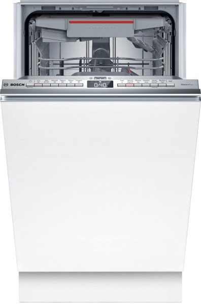 Bosch SPV4EMX25G Series 4 Fully Integrated 45cm Wide Slimline Dishwasher