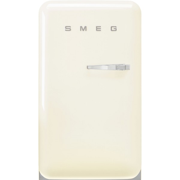 Smeg FAB10LCR6 55cm Wide Freestanding Cream Fridge