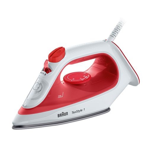 Braun SI1019RD Texstyle 1 1900W Red Steam Iron
