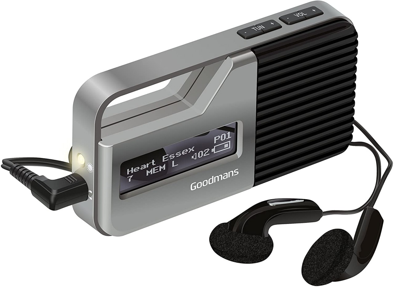 Goodmans GDPRDAB2ST Pocket Sports DAB Radio
