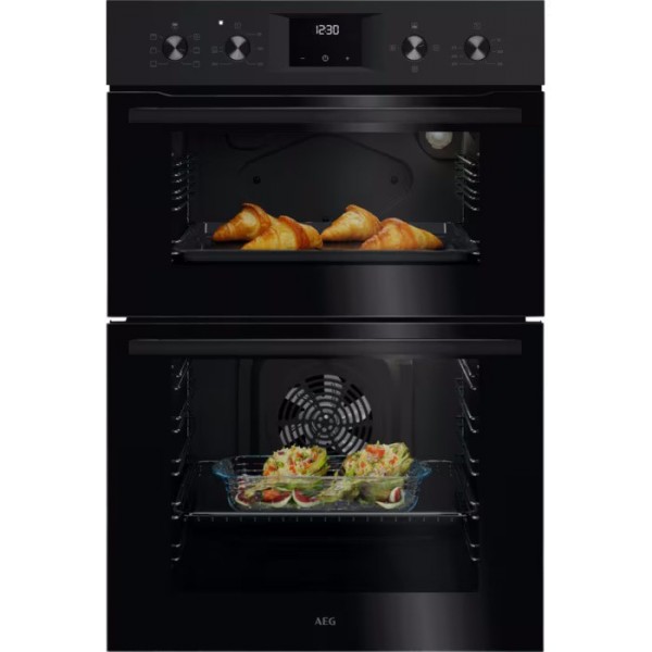 AEG OU5NP20B 60cm Wide Built In Electric Double Oven