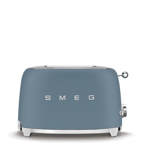 Smeg TSF01SBMUK 50s Style Retro Storm Blue 2 Slice Toaster