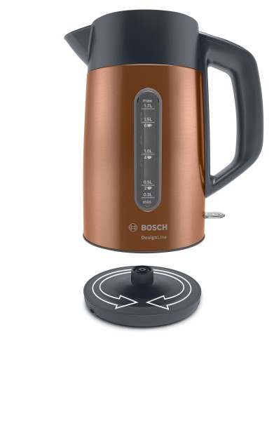 Bosch TWK4P439GB Designline 1.7L Jug Kettle