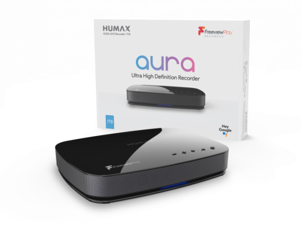 Humax FVPAURA4KGTR1TB Recorder and Freeview Box