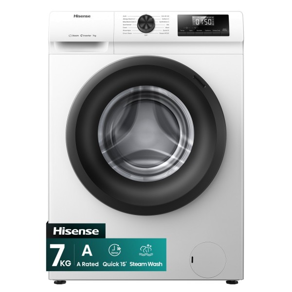 Hisense WF1Q7021BW 7kg 1200 Spin Washing Machine