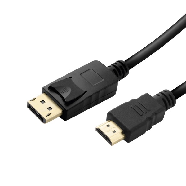 Vivanco 506512 1.8M Display/HDMI Cable