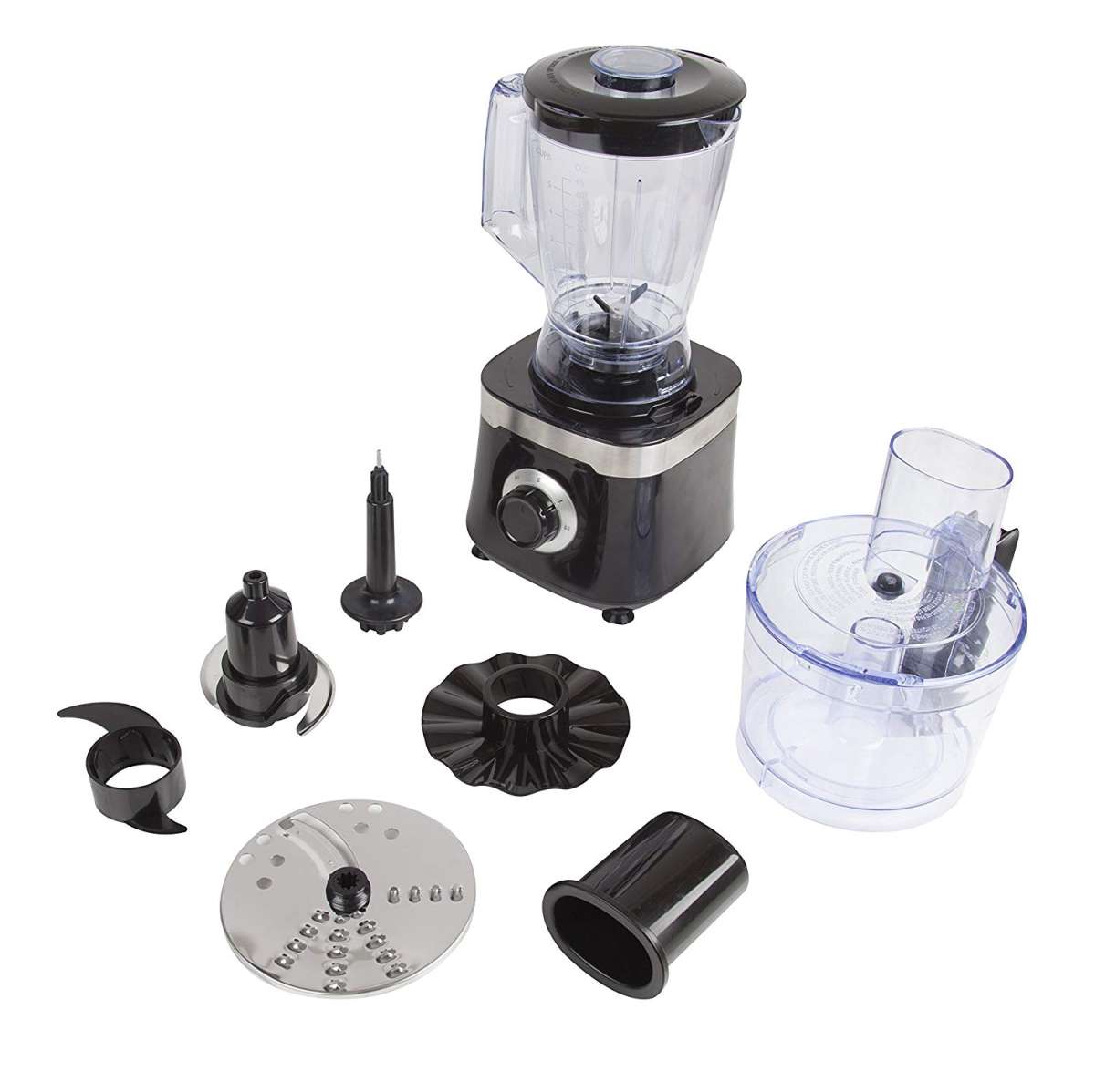 Tower 18004 600W Food Processor with Blending Jug in Black G Craggs Ltd