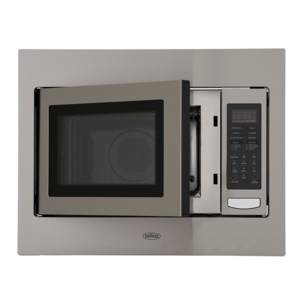 Belling 444442598 Silver Built-In Microwave
