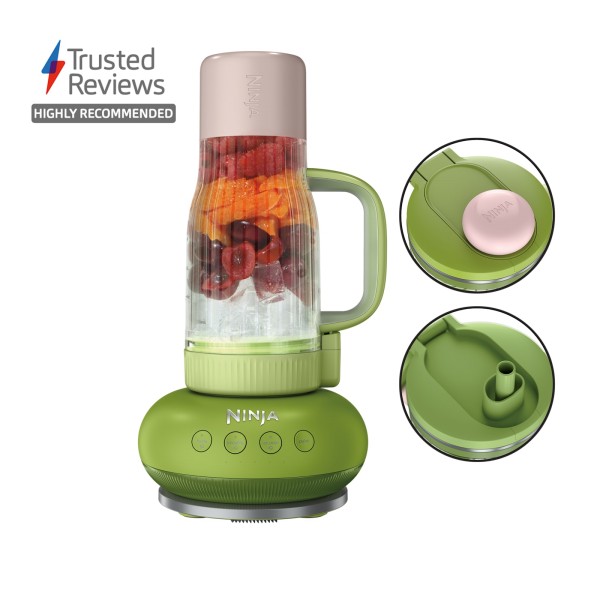 Ninja DB351UKGN BlendBoss Watermelon Bubblegum Tumbler Blender