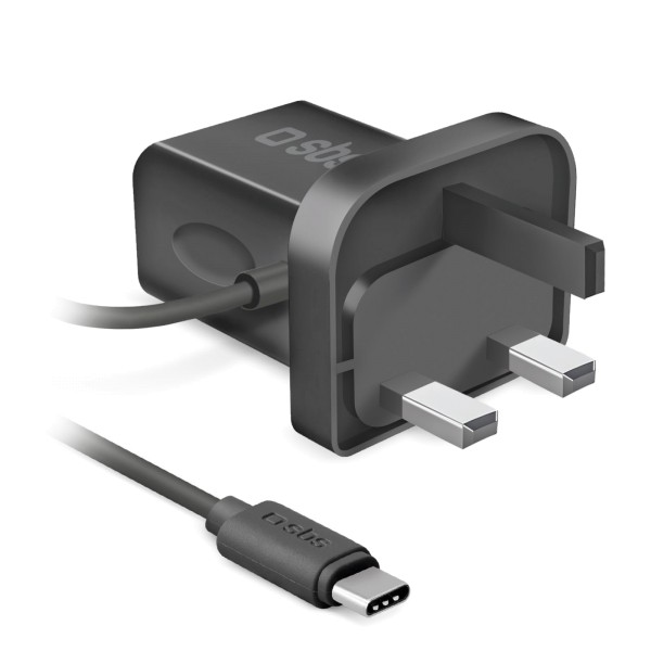 SBS TTTRAVTC3AUK 15 Watt USB Type-C Travel Charger