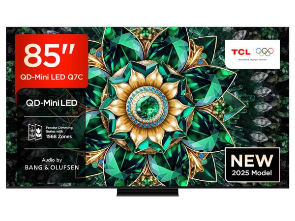 TCL 85Q7C-UK 85&quot; 4K QD-Mini LED UHD Smart Google TV