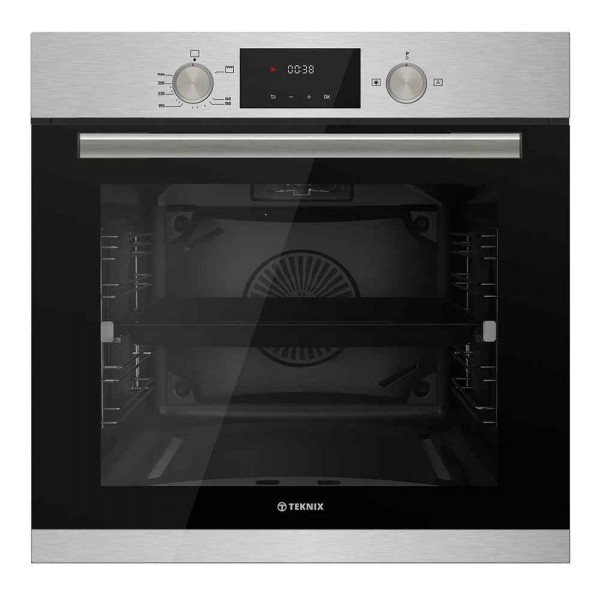 Teknix BITK264GSX - Stainless Steel Single Oven - Gas - 69L - A Energy