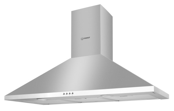 Indesit IHPC95LMX 90cm Wide Chimney Hood