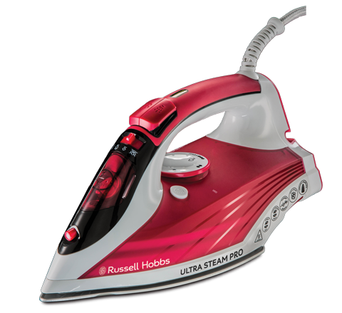 Russell Hobbs 23990 Ultra Steam Pro 2600W Red Iron