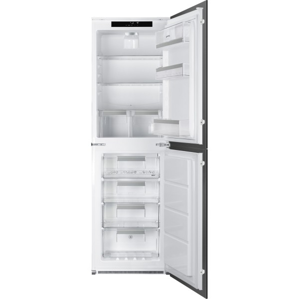 Smeg UKC8174NE 60cm Built-In White Refrigerator