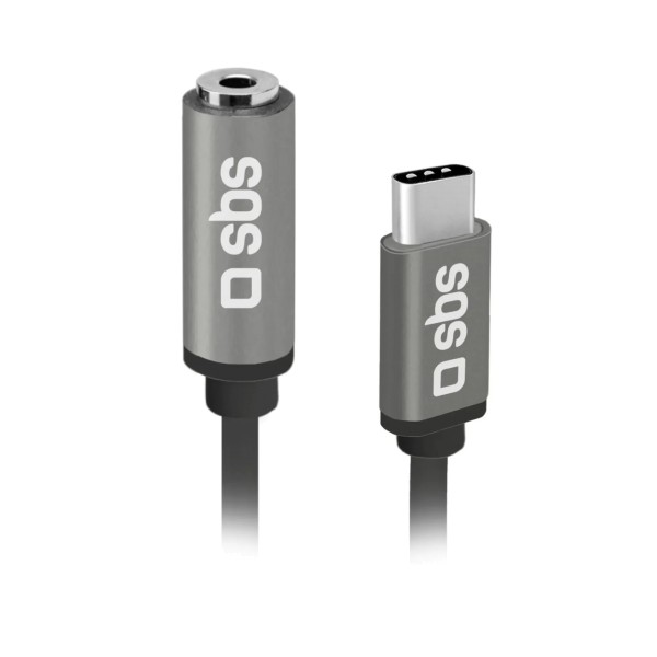 Smartphone Adapter Male Type-C to Female Jack, Android, Apple, Pixel Headphone Adaptor