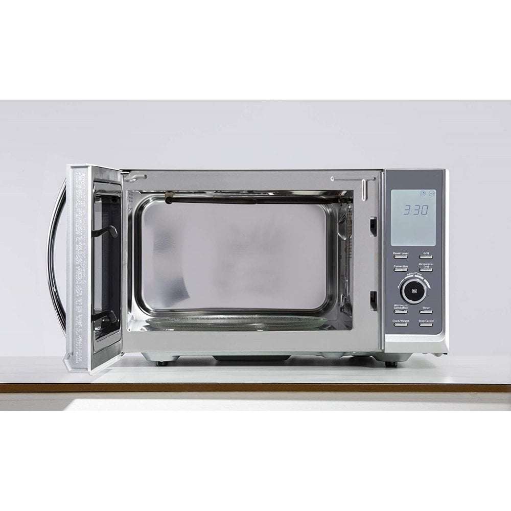 Daewoo SDA2093GE 25L Combination Microwave Oven in Mirrored Silver G Craggs Ltd