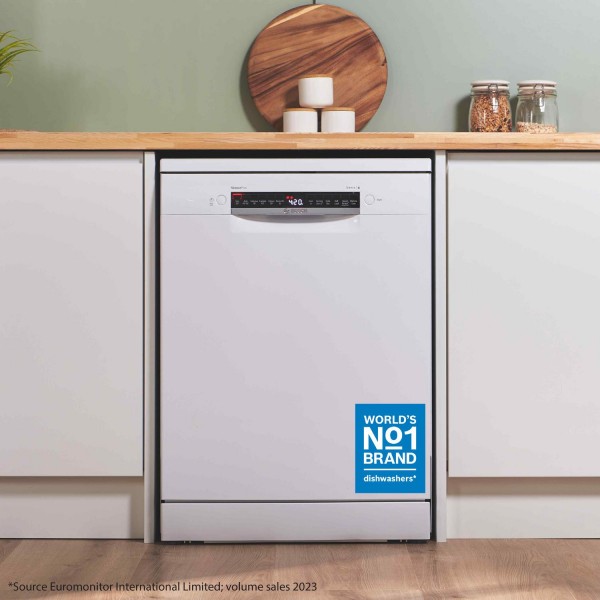 Bosch SMS4EKW06G 60cm Series 4 Dishwasher