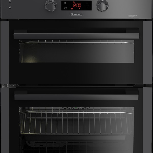 Blomberg HIRN651N 60cm Wide Double Oven Electric Induction Cooker