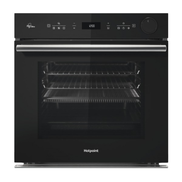 Hotpoint SI4S854CBL 60cm Wide Multiflow Single Oven with Steam