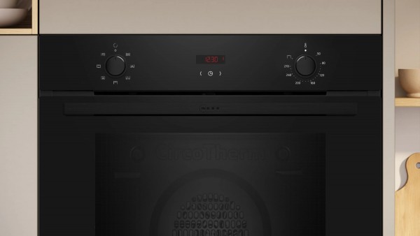 Neff B1DCC0AK3B 60cm Wide N30 Built In Single Oven