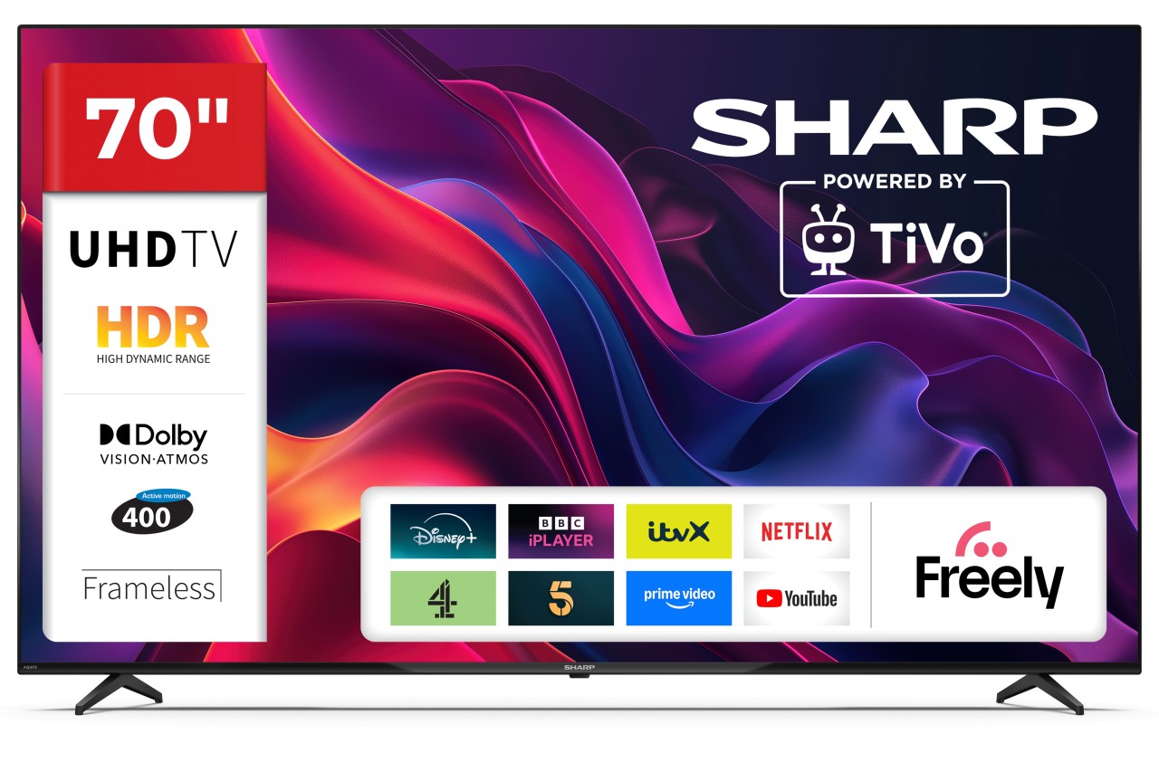 Sharp 4T-C70GK4245KB 70" Frameless Tivo Smart TV