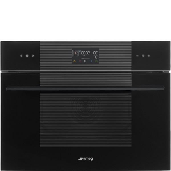 Smeg SO4102S3B3 45cm Linea Steam100 Galileo Oven