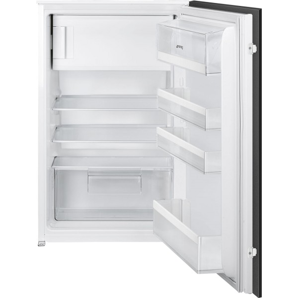 Smeg UKS4C092D 60cm Wide Built-In White Refrigerator