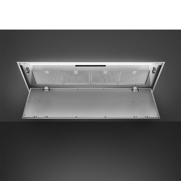 Smeg KLT12L4X 120cm Universal Stainless Steel Ceiling Cooker Hood