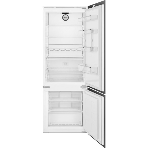 Smeg C875TNE 70cm Wide Built In Frost Free Fridge Freezer