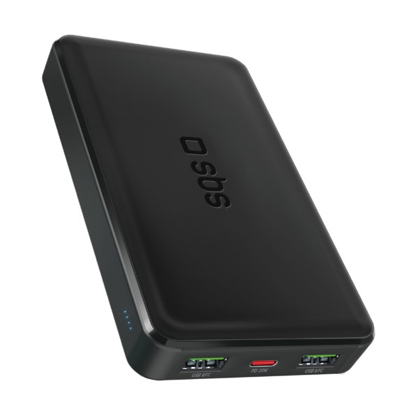 SBS 10,000 mAh 20W Black Powerbank