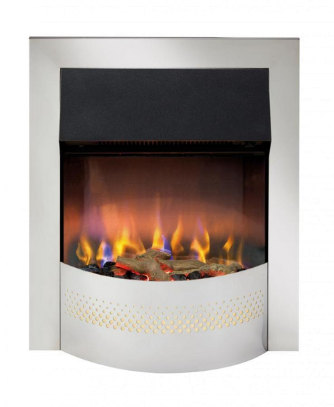 Dimplex POR20CH3D Portree Chrome Optiflame 3D Inset Electric Fire 2.0 kW