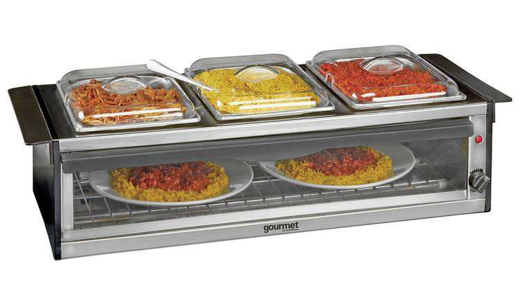 Gourmet Professional GHBS001 Table Top Server with Plate Warmer | G ...