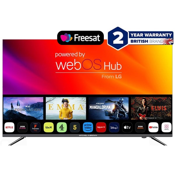 Mitchell &amp; Brown JB-65CU1811 65&quot; 4K Ultra HD WebOS Smart TV