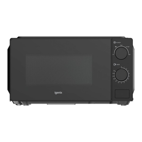 iGenix IGMS02071B 20L 700W Black Manual Microwave
