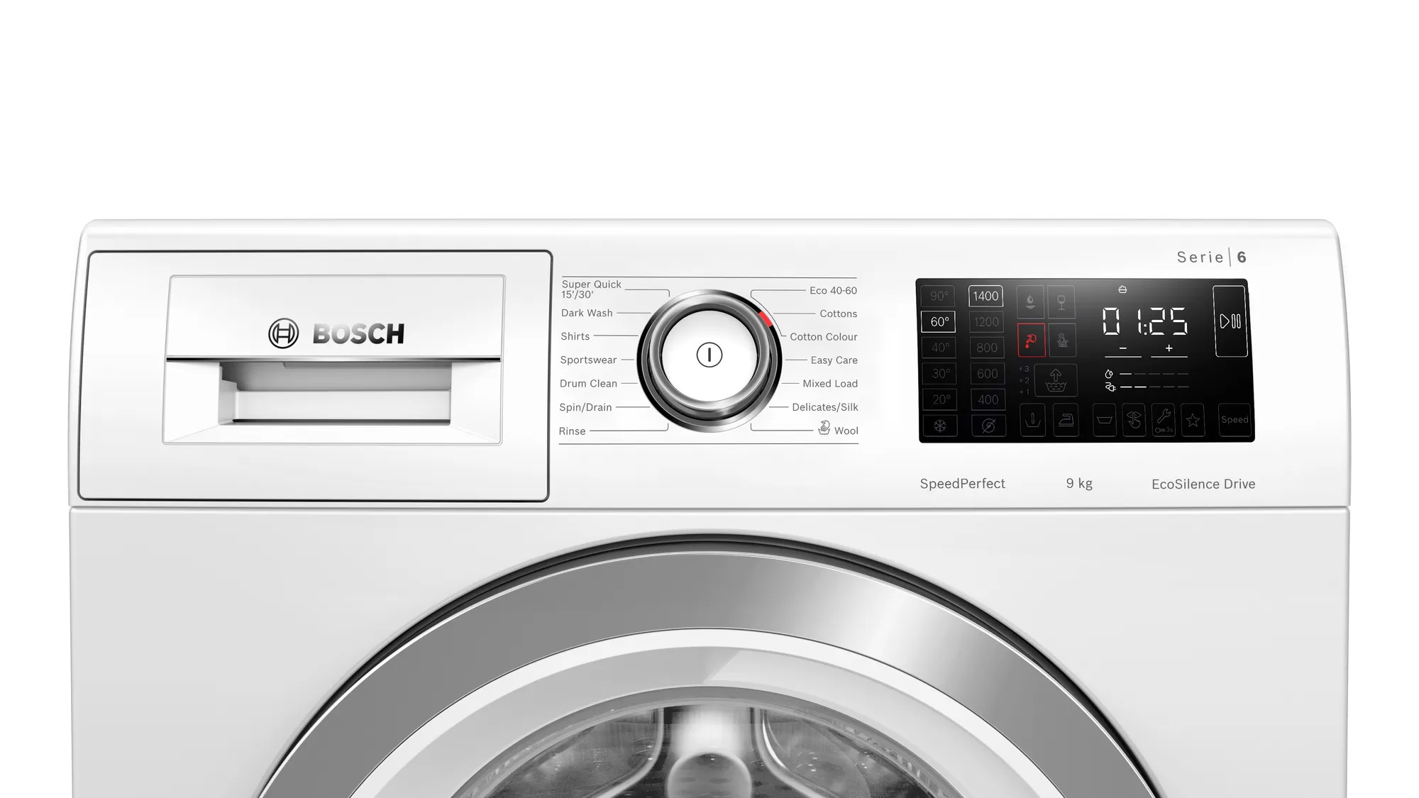 Bosch WAU28R90GB Serie 6 Anti Stain 9kg Washing Machine In White G