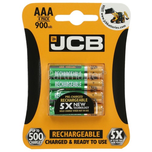 JCB RX031000B4 AAA Rechargable Batteries
