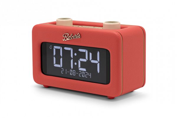 Roberts Revival Rest Classic Red Clock Radio