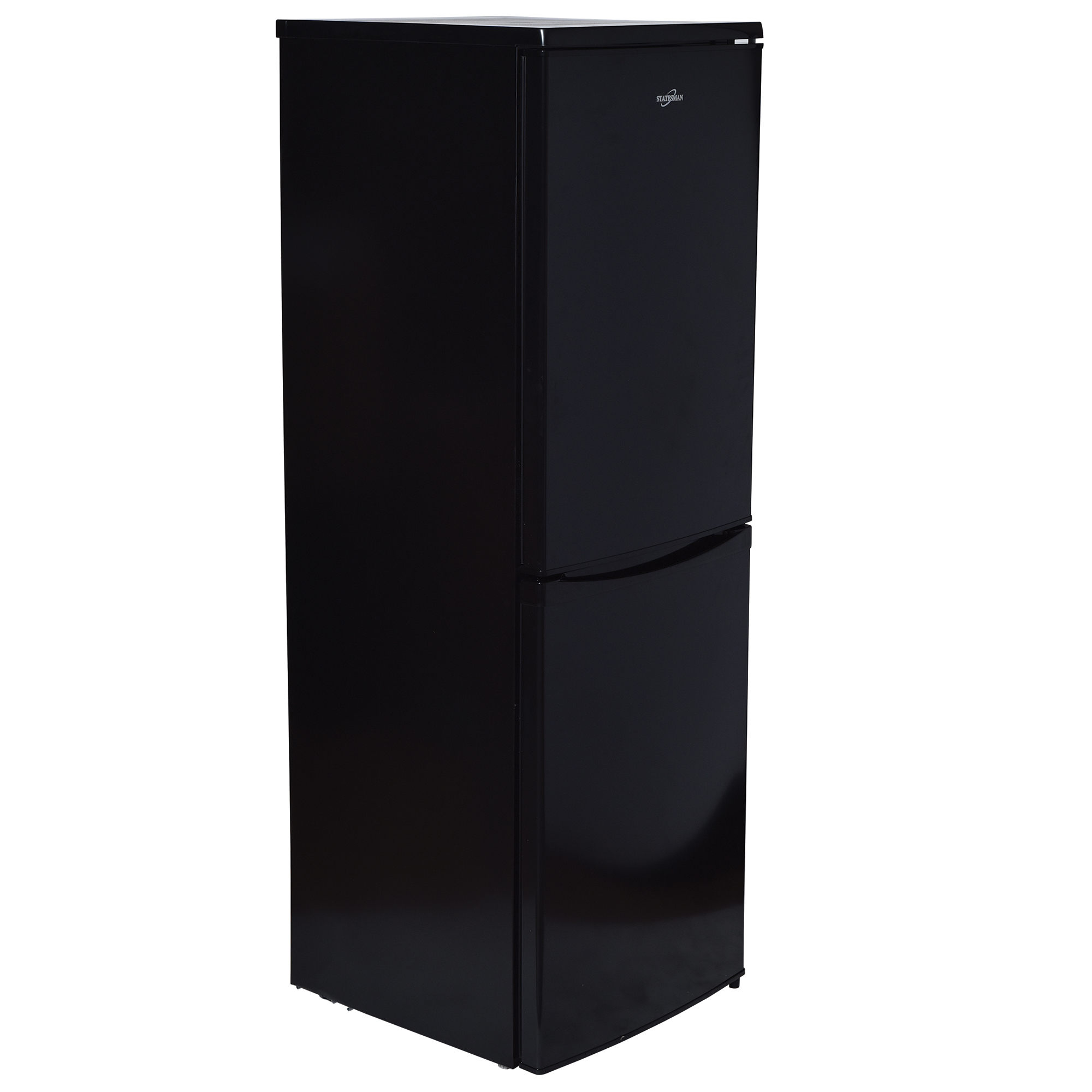Statesman FF1525APB 153cm Tall Frost Free Fridge Freezer in Black G