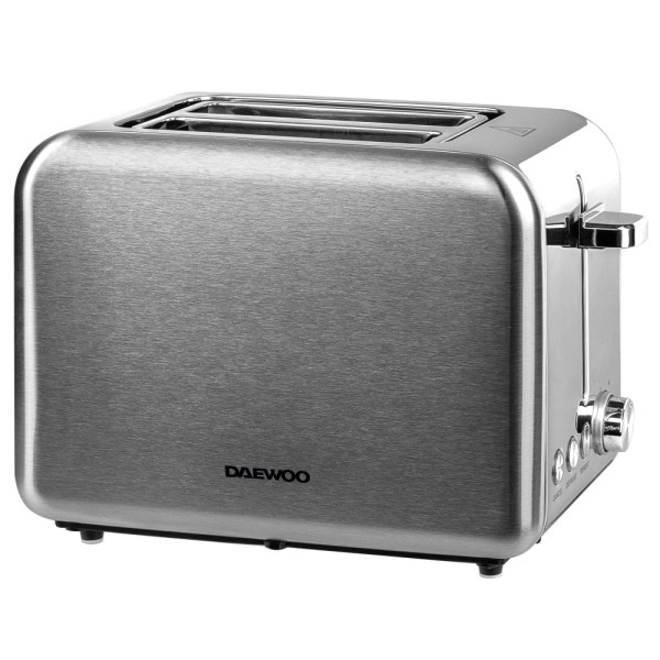 Daewoo SDA2819GE Stainless Steel 2 Slice Toaster